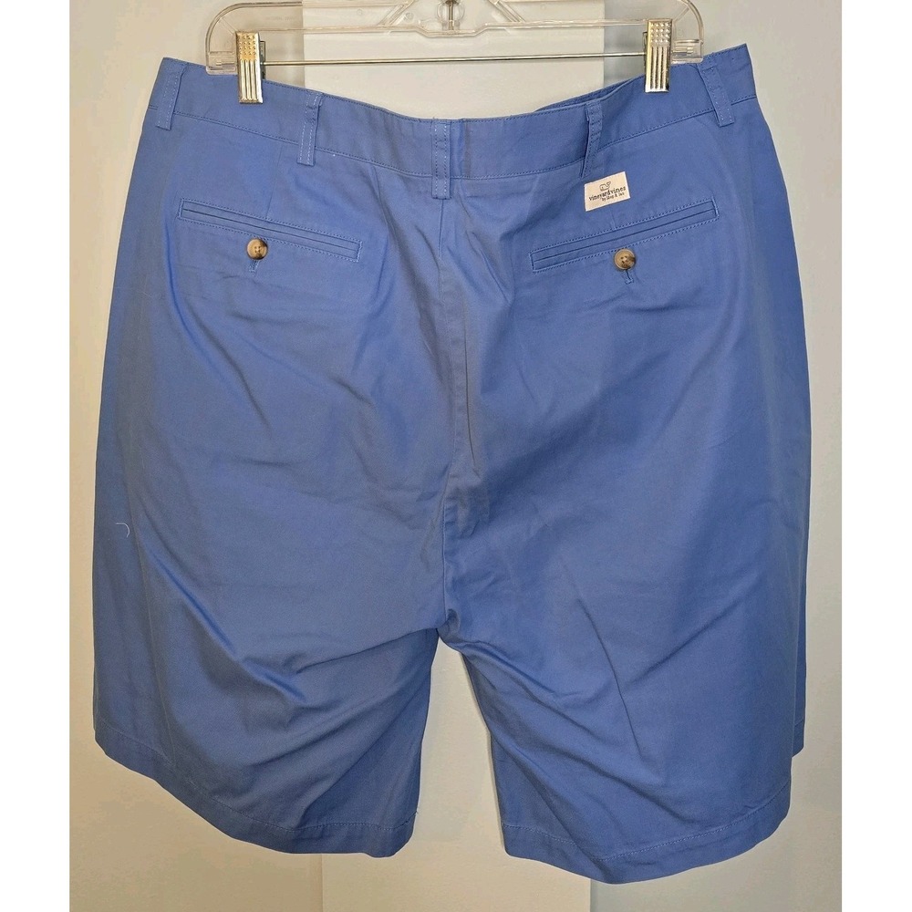 Vineyard Vines Club Chino Shorts Mens 40‎ Blue Flat Front Golf Preppy 9" - Picture 4 of 10